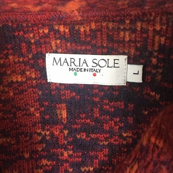 Pink & Purple Cowl Neck Coat- Maria Sole - Picture 4 of 6